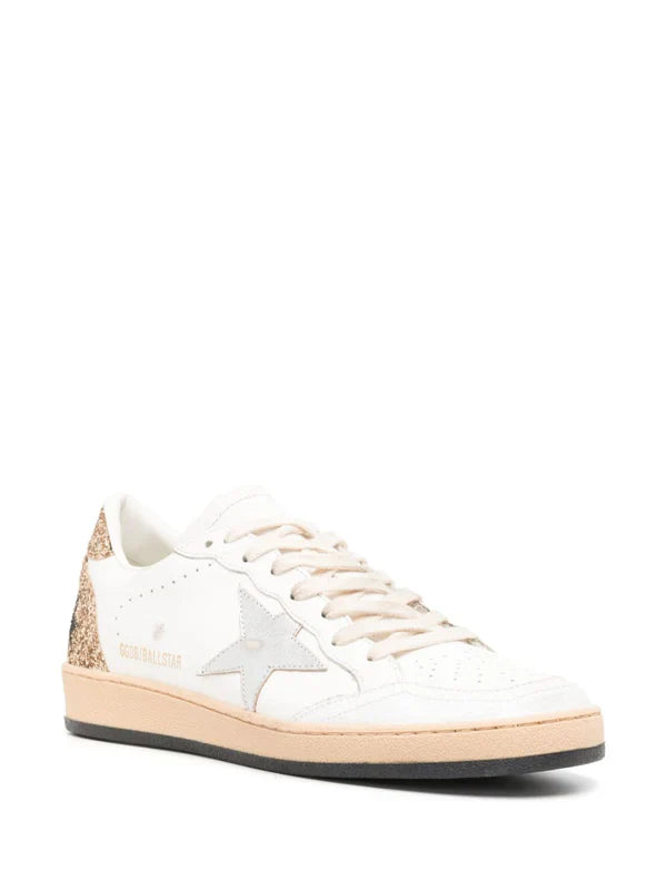 Ball Star Low Sneakers with Glitter