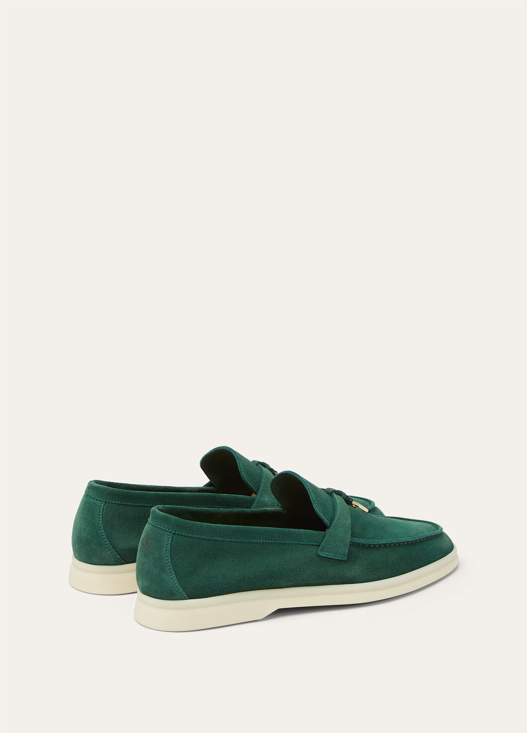 Summer Charms Walk in Green Suede