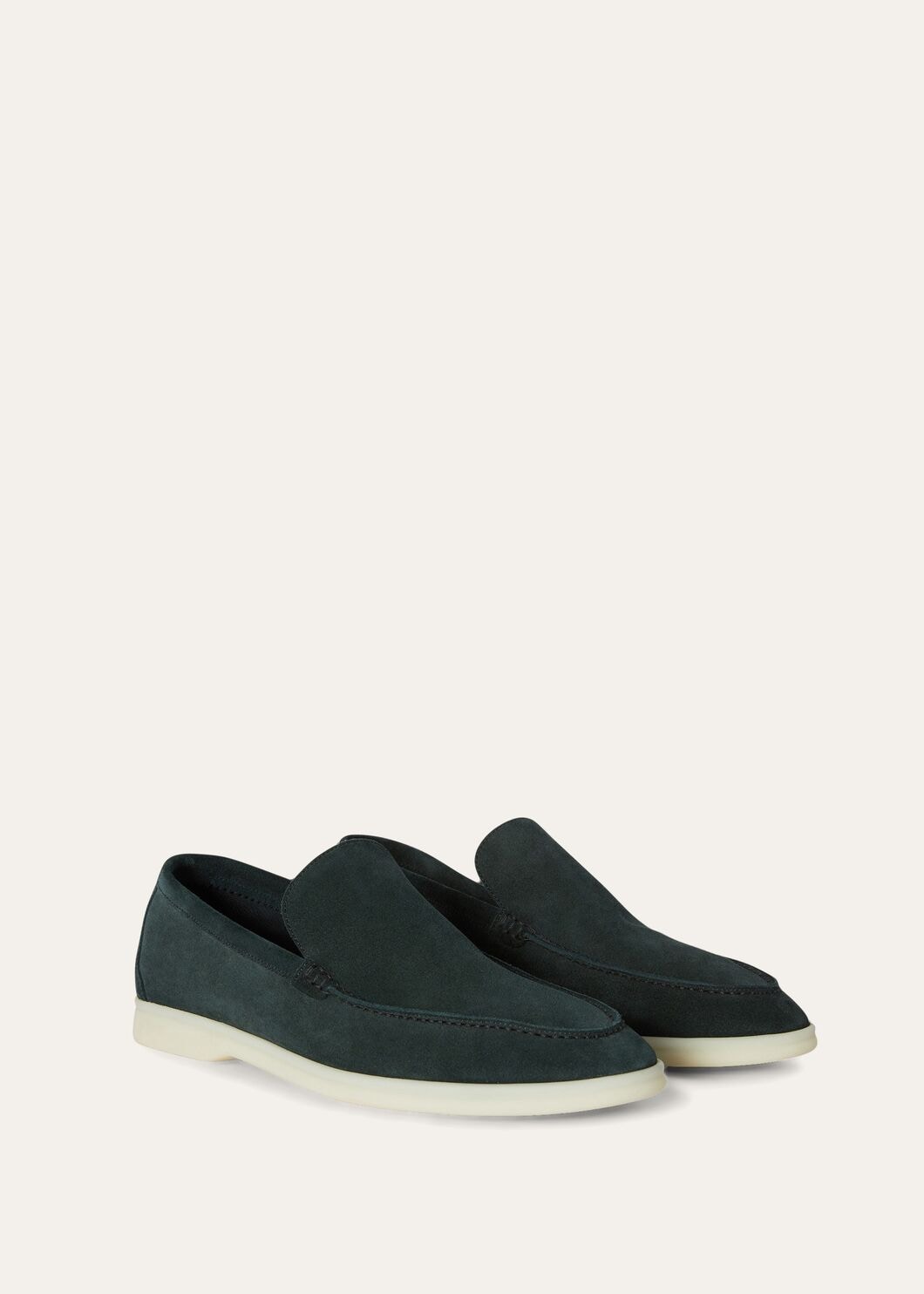 Summer Walk in Dark Green Suede for Men