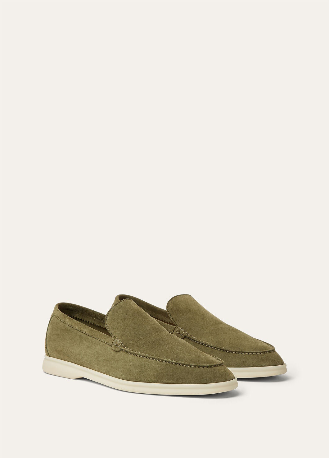 Summer Walk in Murano Green Suede for Men