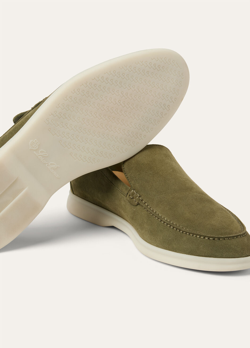 Summer Walk in Murano Green Suede for Men