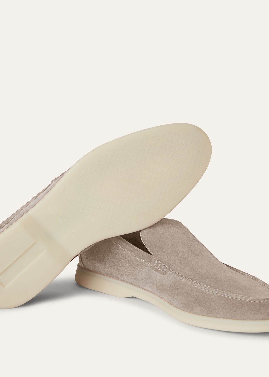 Summer Walk in Beige Suede for Men