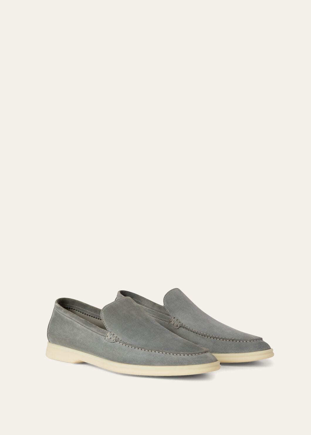 Summer Walk in Grey Suede for Men