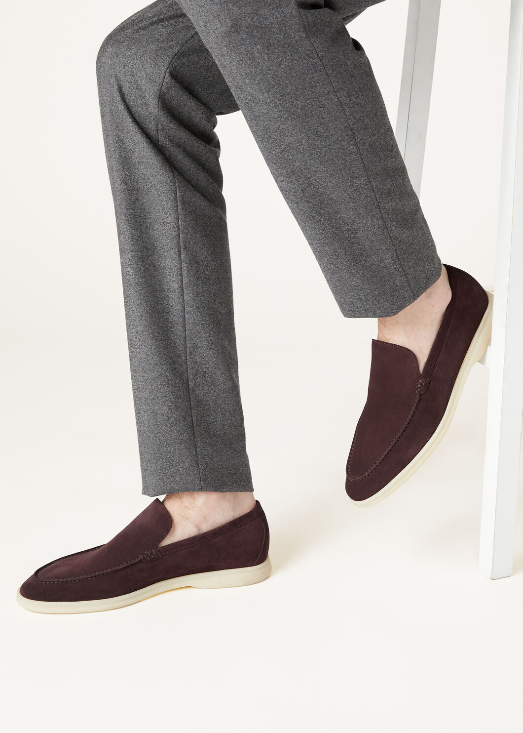 Summer Walk in Amarone Suede for Men