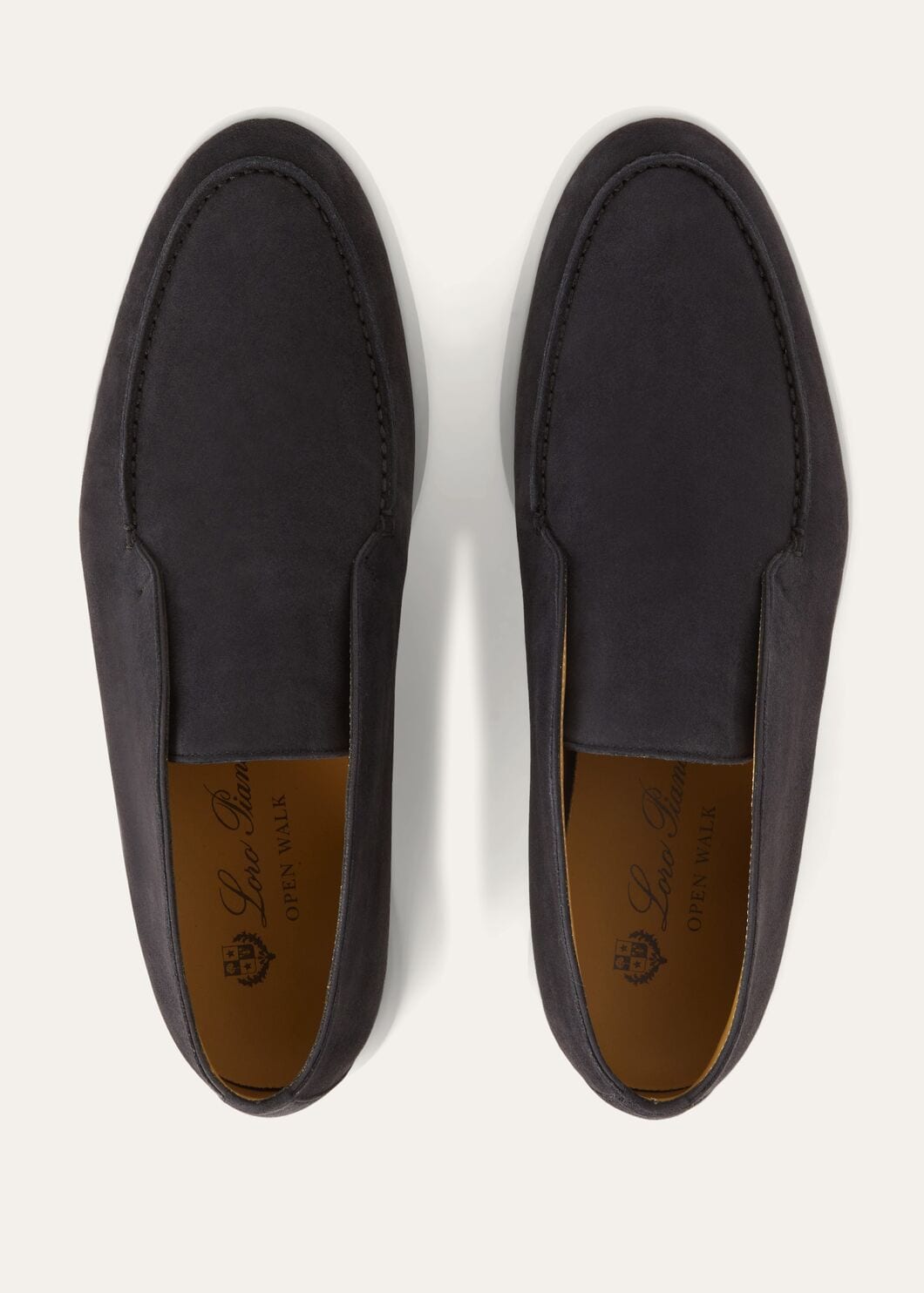 Open Walk Boots in Caviar Suede