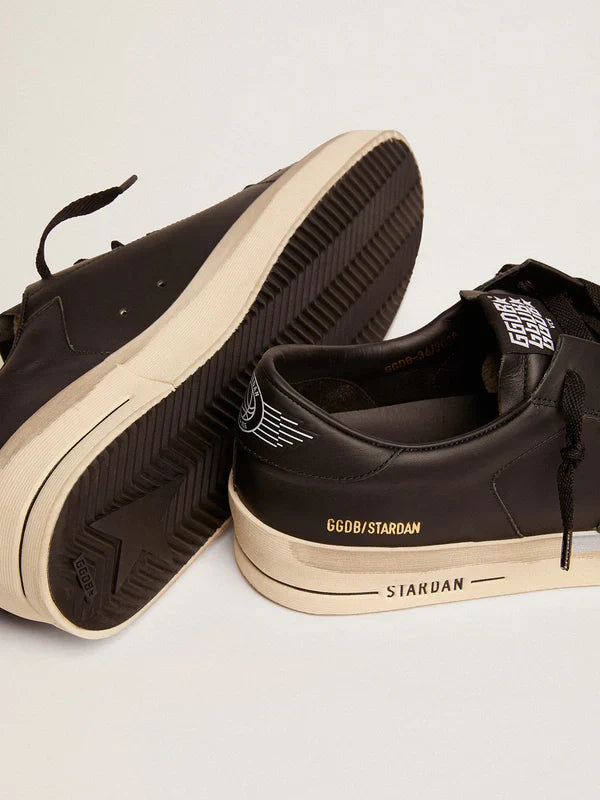 Stardan Men in total black leather