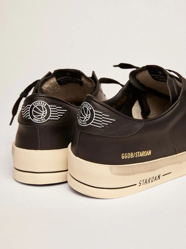 Stardan Men in total black leather