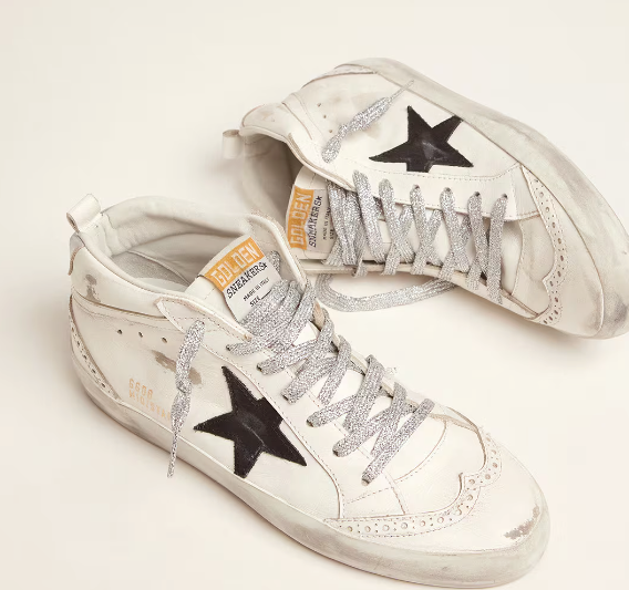 Mid Star with laminated reinforcement and glitter laces