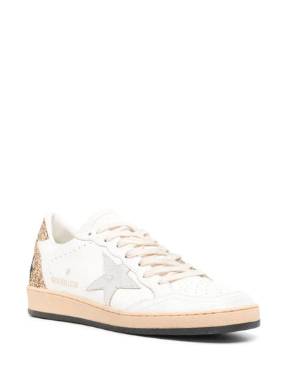 Ball Star Low Sneakers with Glitter