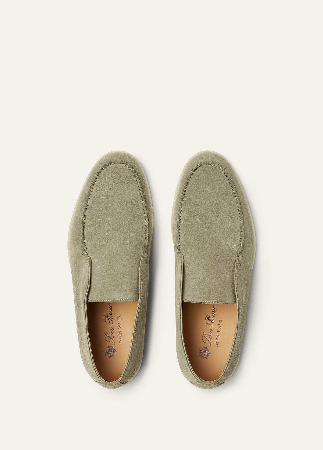 Open Walk Boots in Military Grey Suede