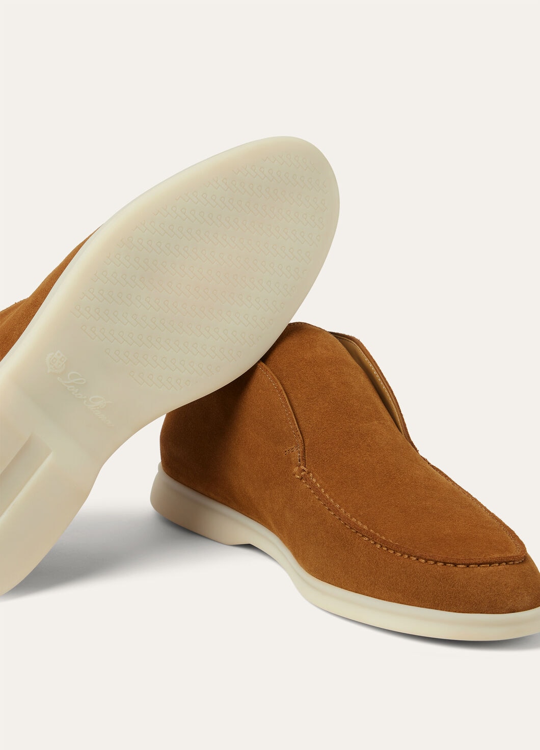 Open Walk Boots in Cocoa Suede