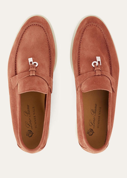 Summer Charms Walk in Orange Suede for Women