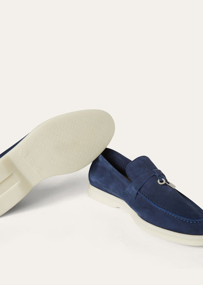 Summer Charms Walk in Dark Blue Suede