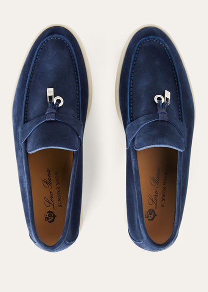 Summer Charms Walk in Dark Blue Suede