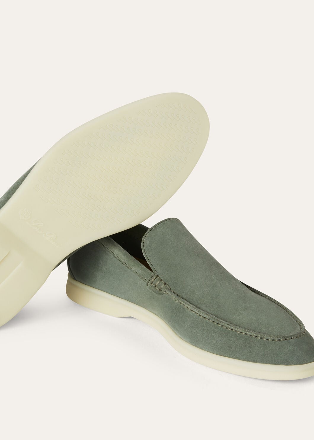 Summer Walk in Jade Green Suede for Men