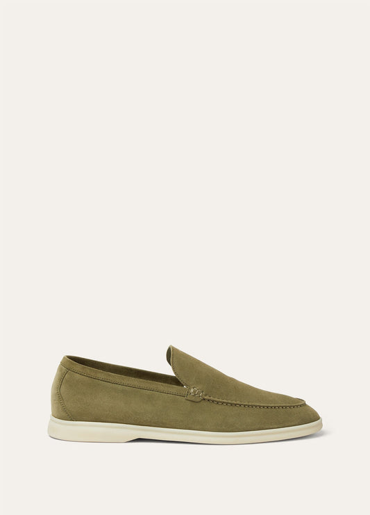 Summer Walk in Murano Green Suede for Men