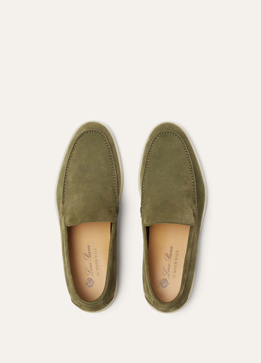 Summer Walk in Murano Green Suede for Men