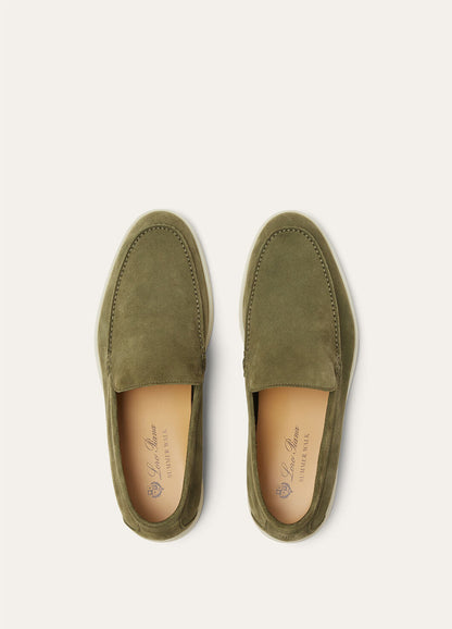 Summer Walk in Murano Green Suede for Men
