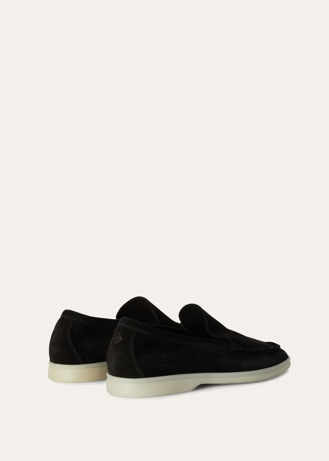 Summer Walk in Black Suede for Men