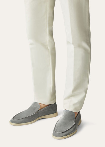 Summer Walk in Grey Suede for Men