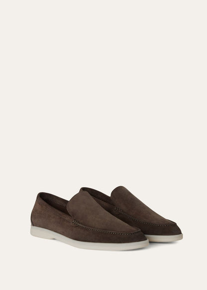 Summer Walk in Dark Grey Suede for Men
