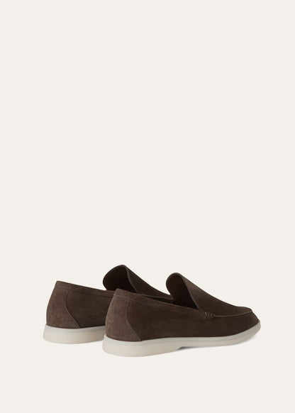 Summer Walk in Dark Grey Suede for Men