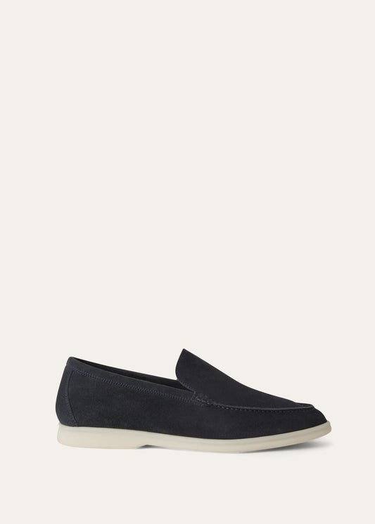 Summer Walk in Blue Suede for Men