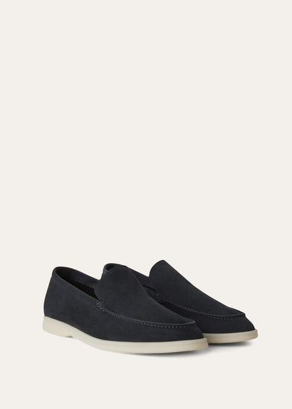 Summer Walk in Blue Suede for Men