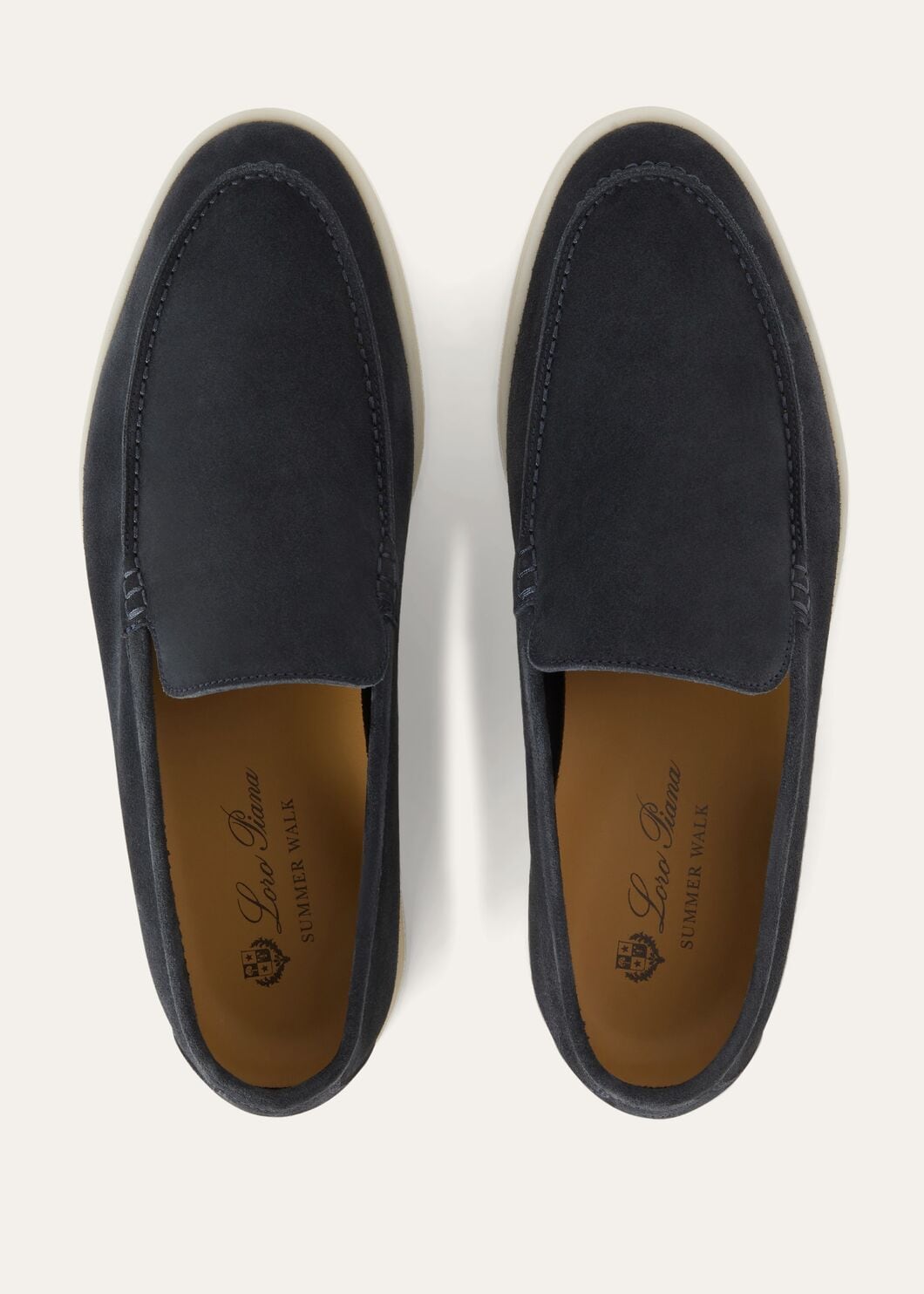 Summer Walk in Blue Suede for Men