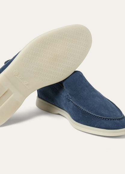 Summer Walk in Black Fig Suede
