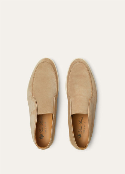 Open Walk Boots in Sandstone Suede