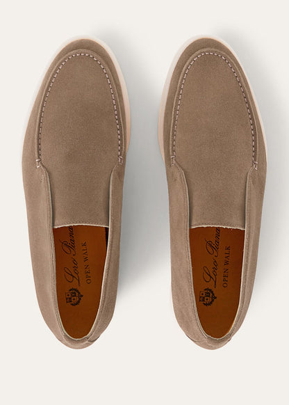 Open Walk Boots in Koala Suede