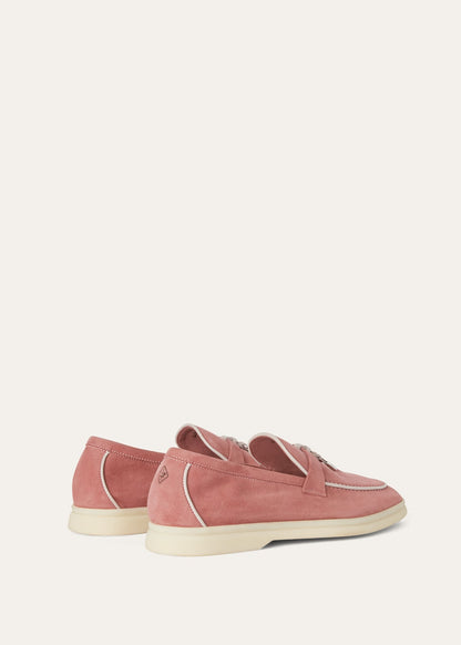 Summer Charms Walk in Red Suede