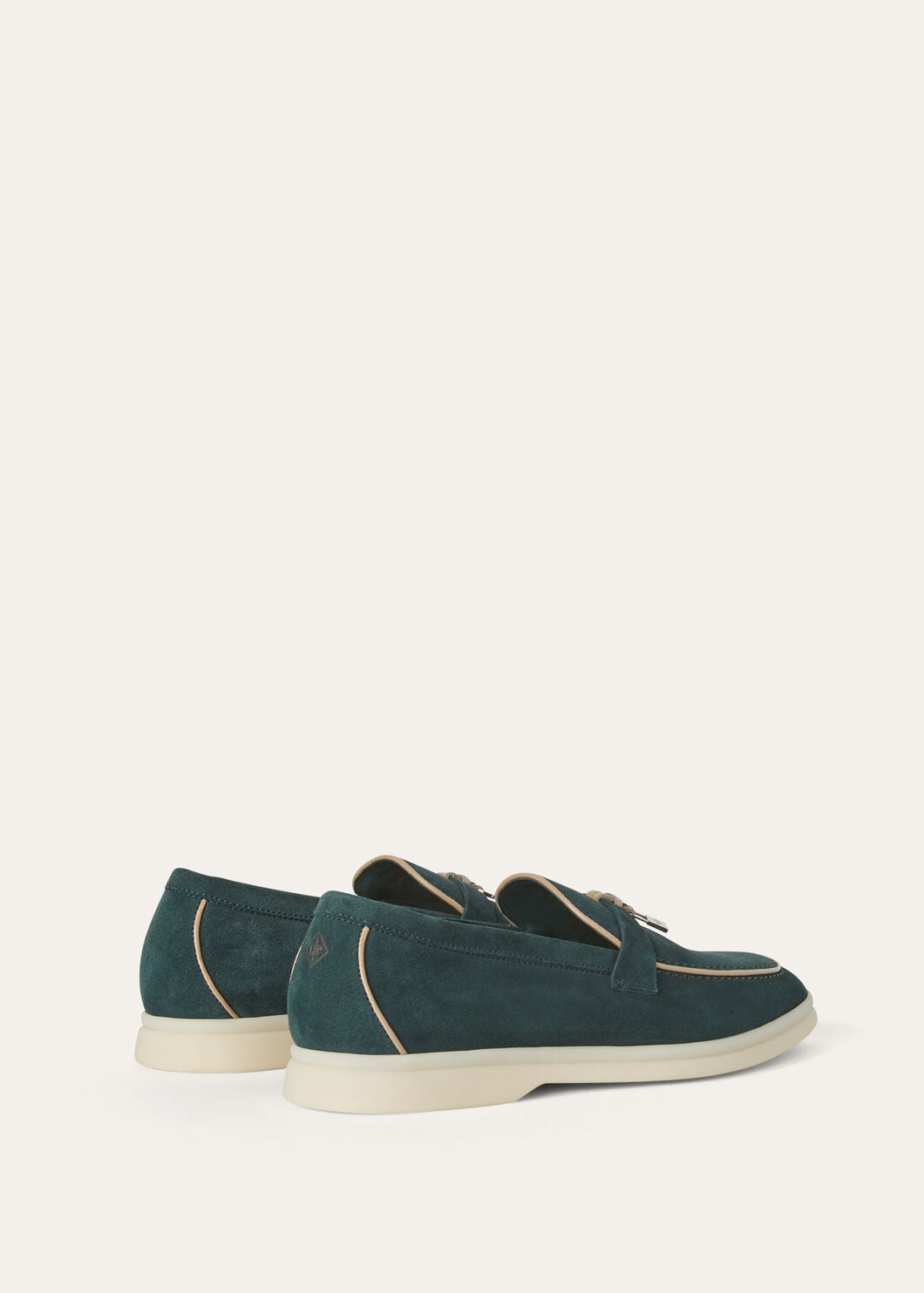 Summer Charms Walk in Emerald Black Suede