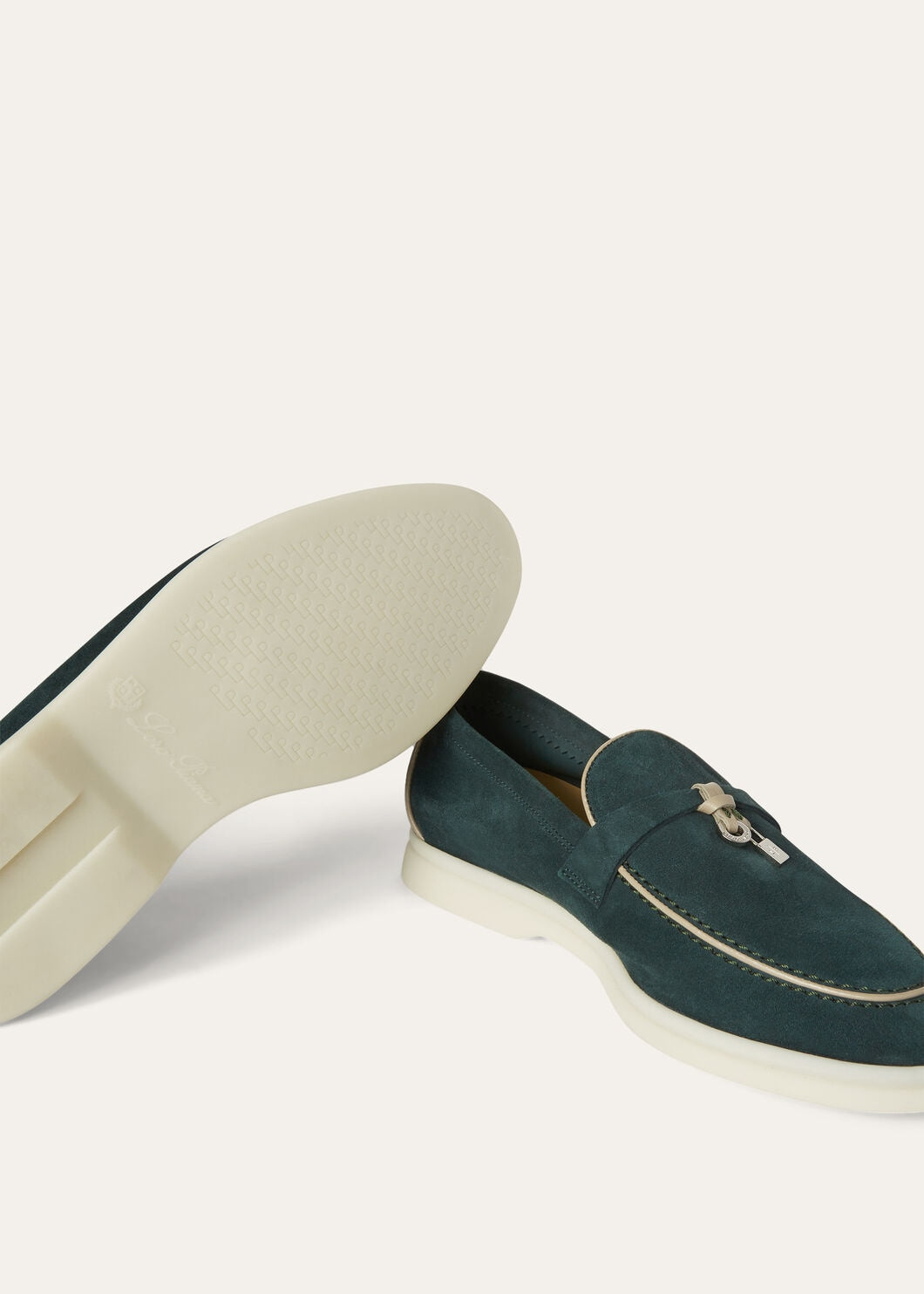 Summer Charms Walk in Emerald Black Suede