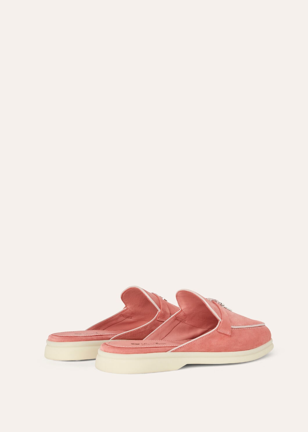 Babouche Charms Walk in Red Suede for Women