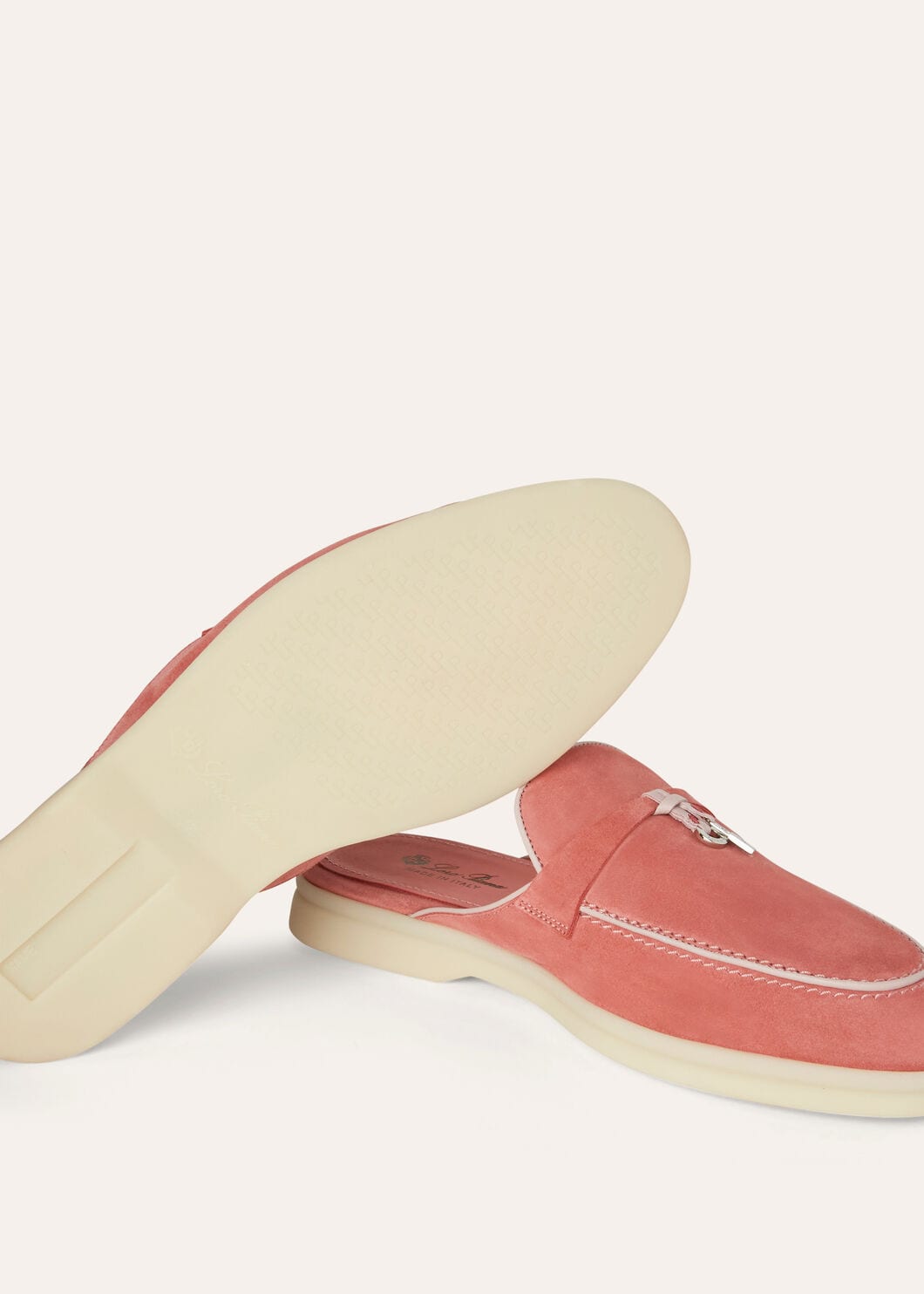 Babouche Charms Walk in Red Suede for Women