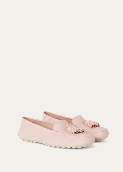 Dot Sole Walk in Plum Leather for Women