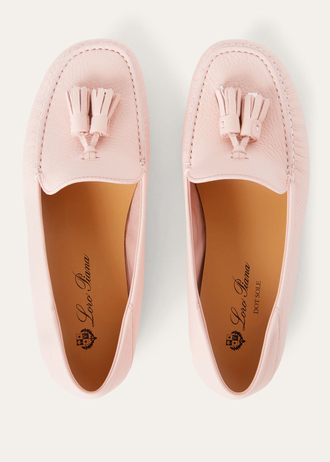 Dot Sole Walk in Plum Leather for Women
