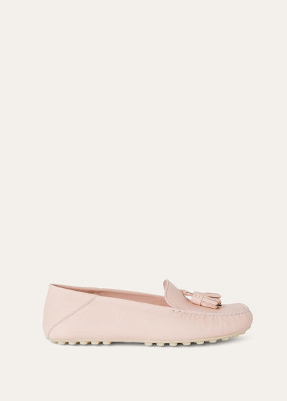 Dot Sole Walk in Plum Leather for Women