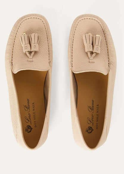 Dot Sole Walk in Camel Leather for Women