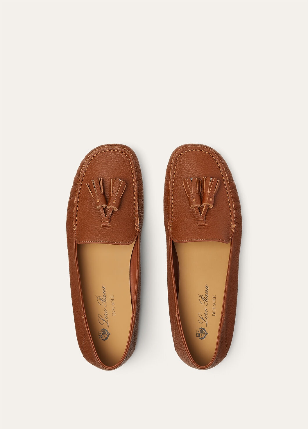 Dot Sole Walk in Brown Leather for Women