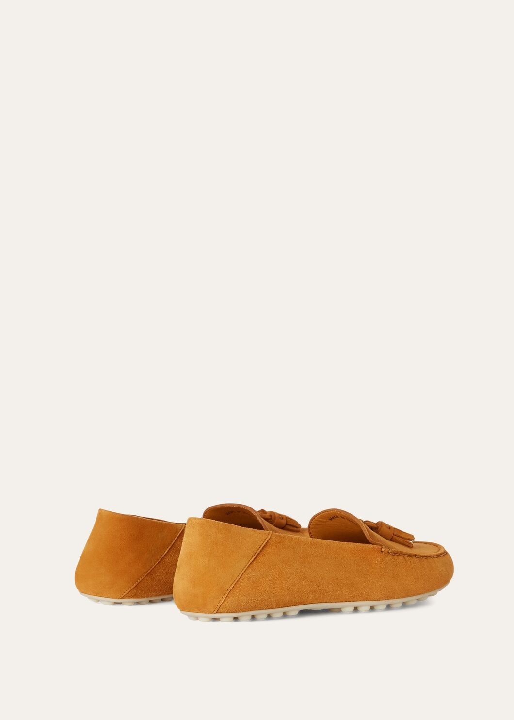 Dot Sole Walk in Orange Suede for Women