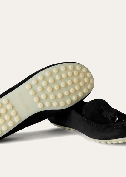 Dot Sole Walk in Caviar Suede for Women