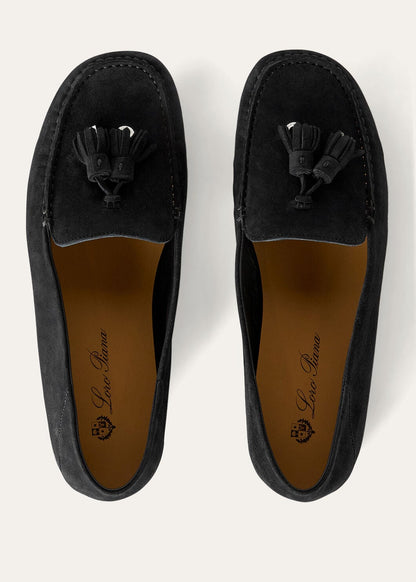 Dot Sole Walk in Caviar Suede for Women