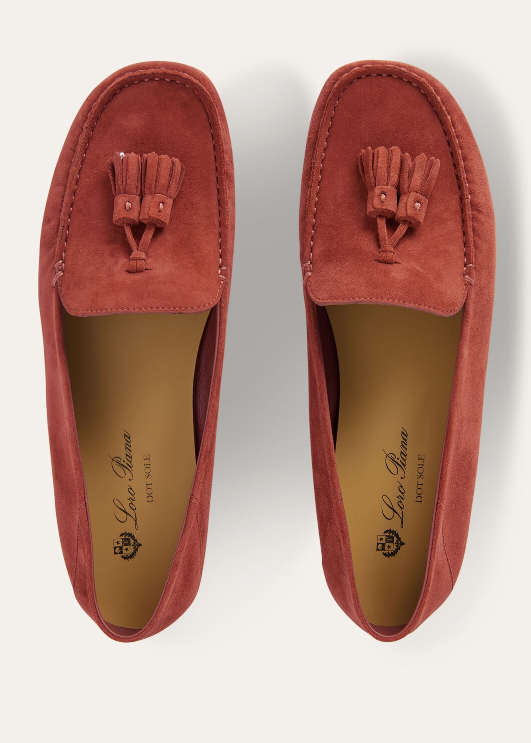 Dot Sole Walk in Cinnamon Suede for Women