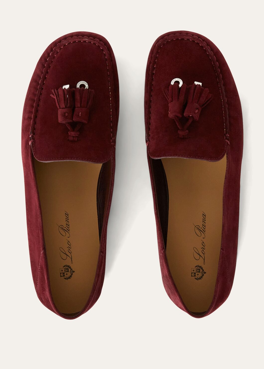 Dot Sole Walk in Bordeaux Suede for Women