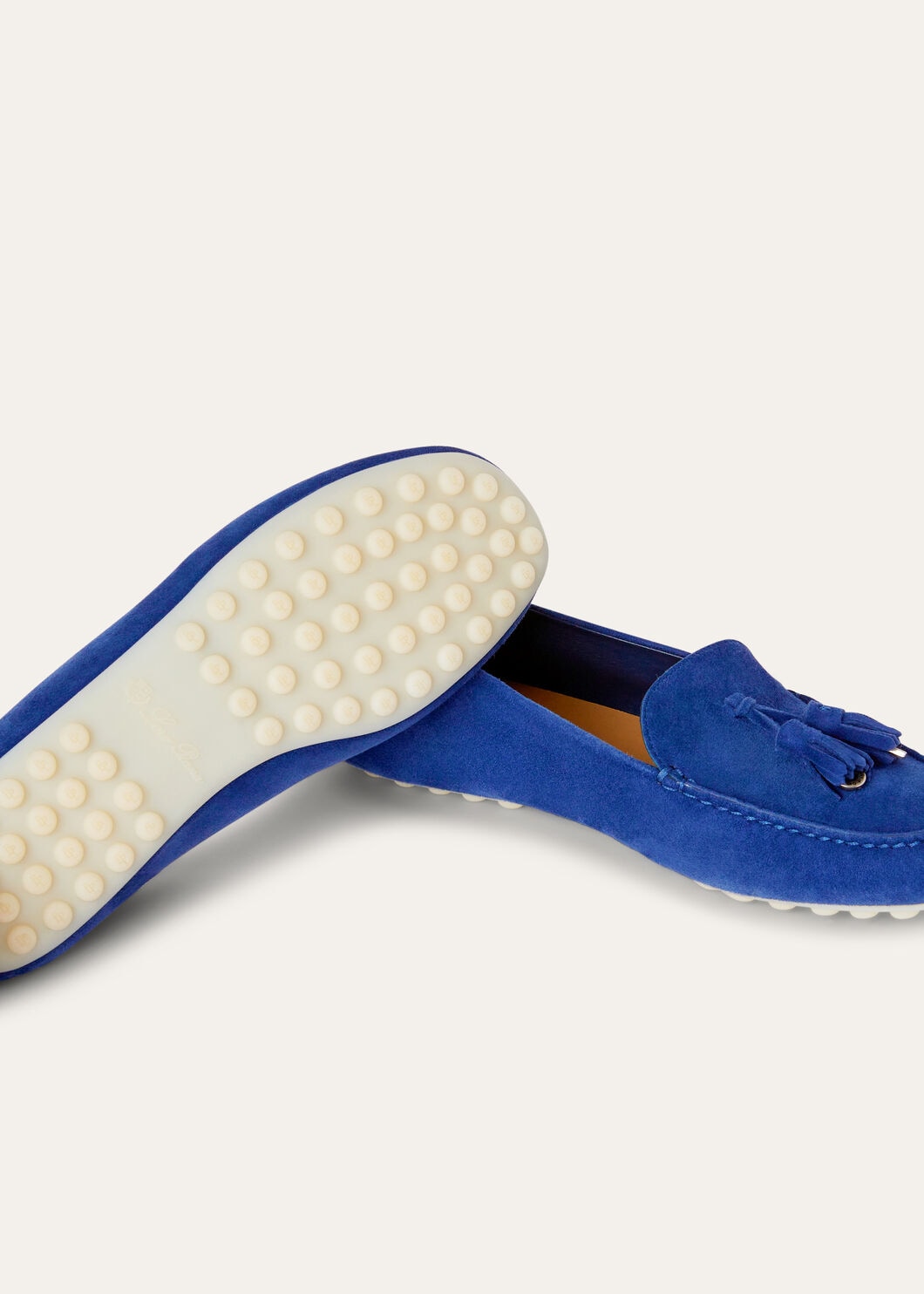 Dot Sole Walk in Blue Suede for Women