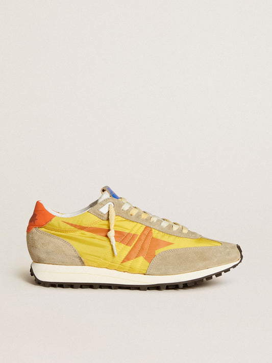 Super-Star with a yellow upper and an orange star