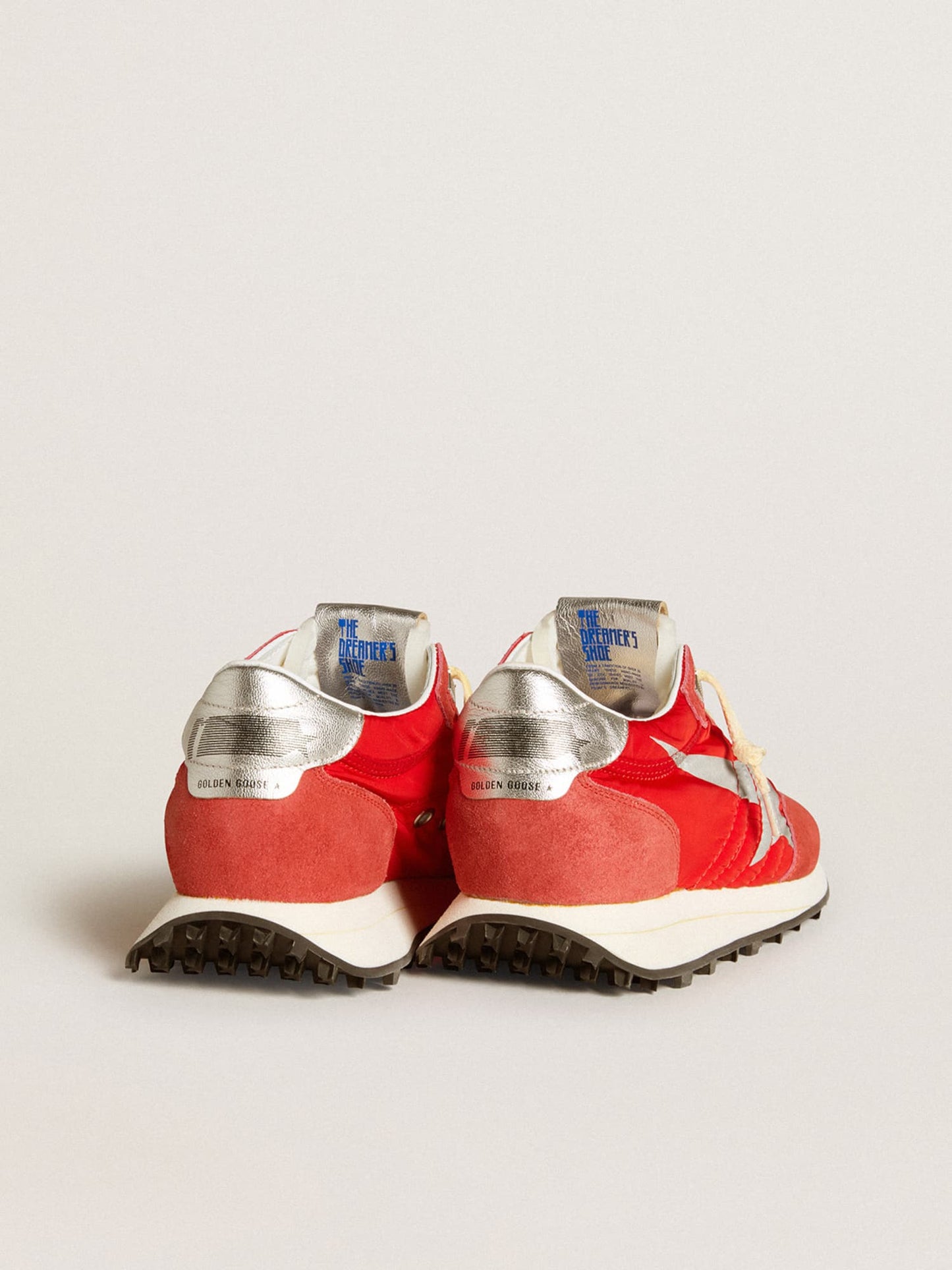 Super-Star with a red upper and a silver star